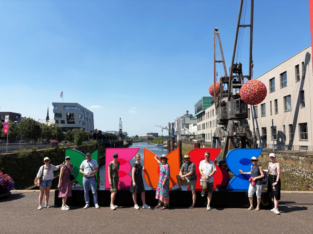News & Presse > Touristikerinnen und Touristiker zu Besuch bei der Landesgartenschau | Wirtschaftsförderung Kreis Kleve