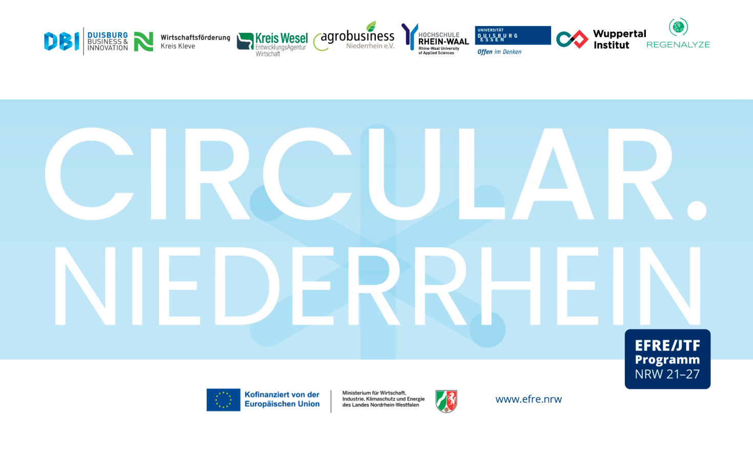 Circular.NiederRhein > Programme | Wirtschaftsförderung Kreis Kleve
