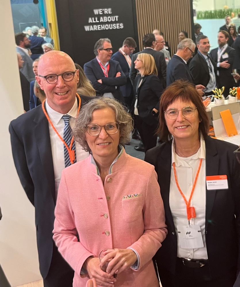 Intensive Messetage für Delegation aus dem Kreis Kleve > Ina Scharrenbach, Landrat Christoph Gerwers und Brigitte Jansen | Wirtschaftsförderung Kreis Kleve