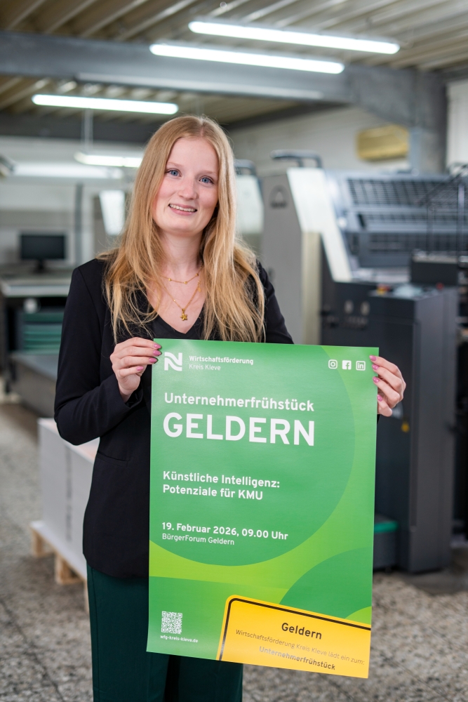 News & Presse > Wie Künstliche Intelligenz im Unternehmen genutzt werden kann | Wirtschaftsförderung Kreis Kleve