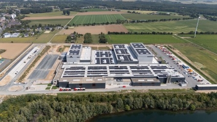 Die Rekord-Investition im Kreis Kleve > Das neue Werk aus der Vogelperspektive | Wirtschaftsförderung Kreis Kleve