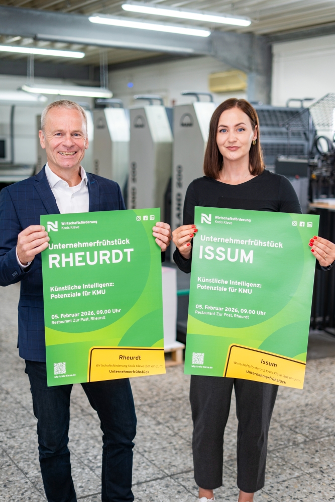 News & Presse > Ein Vormittag rund ums Thema Künstliche Intelligenz | Wirtschaftsförderung Kreis Kleve