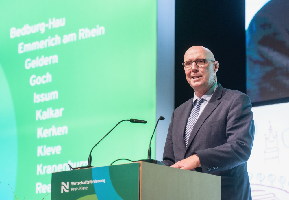 "Mr. Change" zu Gast beim Forum Kreis Kleve > Landrat Christoph Gerwers | Wirtschaftsförderung Kreis Kleve