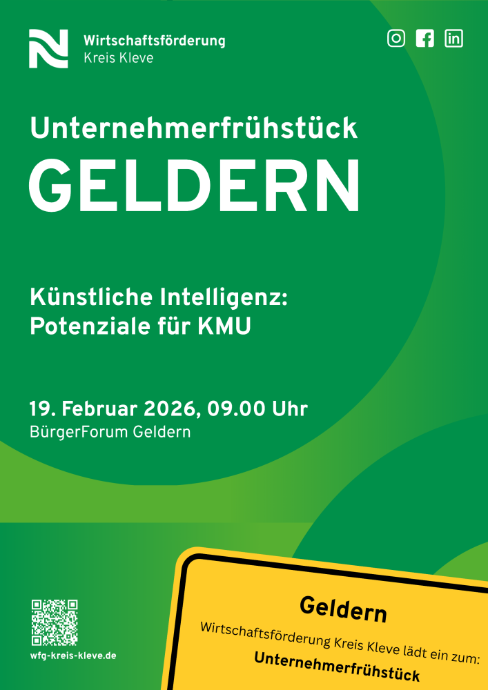 Veranstaltungskalender > Unternehmerfrühstück Geldern | Wirtschaftsförderung Kreis Kleve