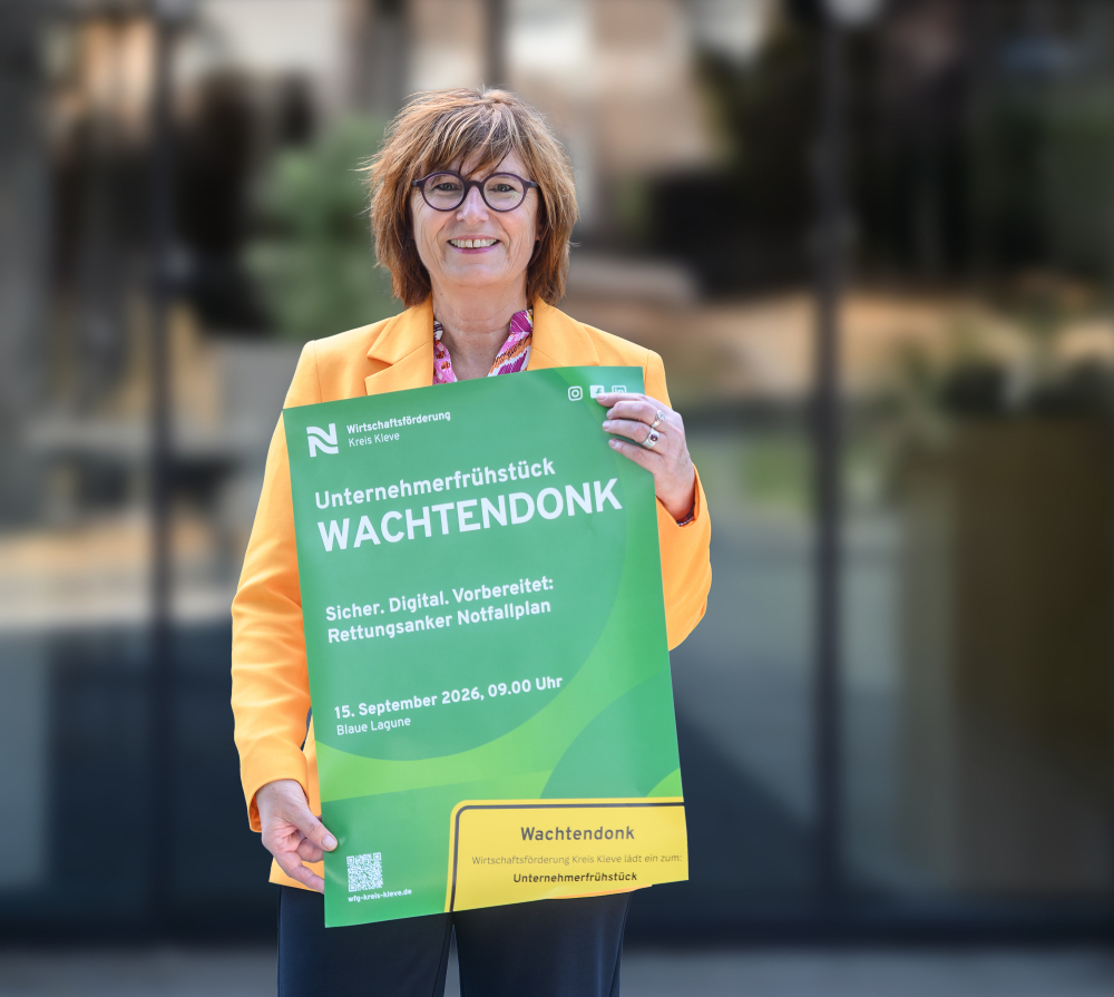 Die Reihe der Unternehmerfrühstücke 2026/2027 startet >  | Wirtschaftsförderung Kreis Kleve