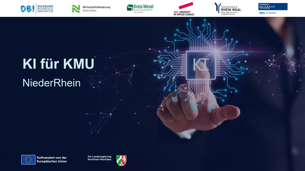 KI für KMU NiederRhein > Programme | Wirtschaftsförderung Kreis Kleve