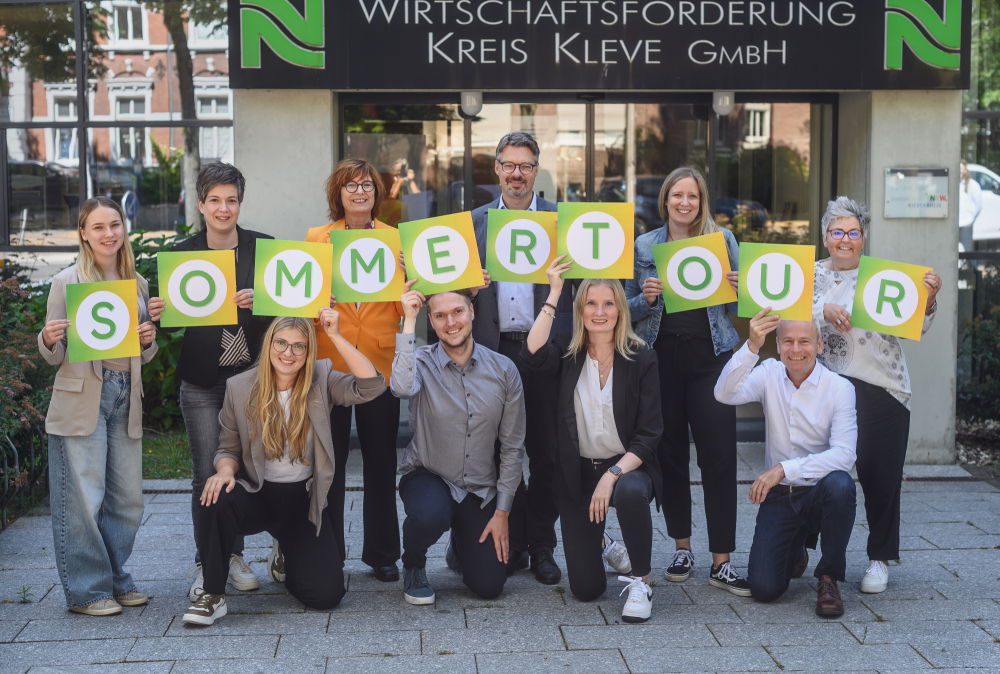 News & Presse > Sommertour 2026: Starke Arbeitgeber im Kreis Kleve | Wirtschaftsförderung Kreis Kleve