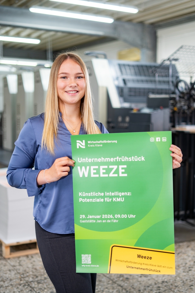 News & Presse > Unternehmerfrühstück am Airport Weeze | Wirtschaftsförderung Kreis Kleve